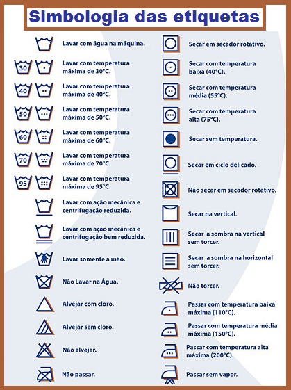 etiqueta lavagem significado